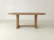Thaden Oval Dining Table - Oat on Oak