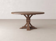 Violet Round Dining Table - Almond on Oak