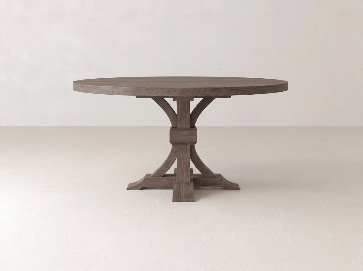 Violet Round Dining Table - Hazel on White Oak