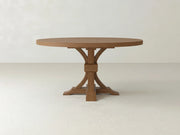 Violet Round Dining Table - Almond on Oak