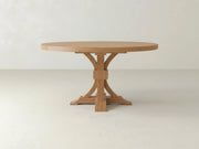 Violet Round Dining Table - Oat on Oak