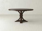 Violet Round Dining Table - Sable on Oak