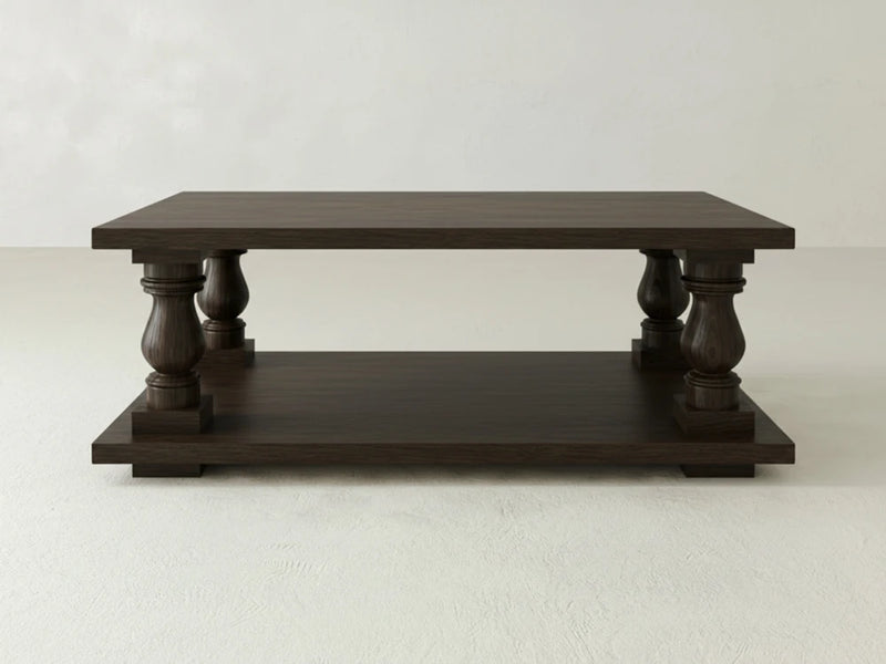 Vivien Coffee Table - Espresso on Oak