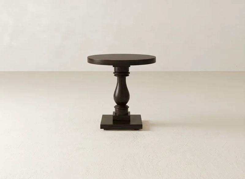 Vivien Side Table - Sable on Oak