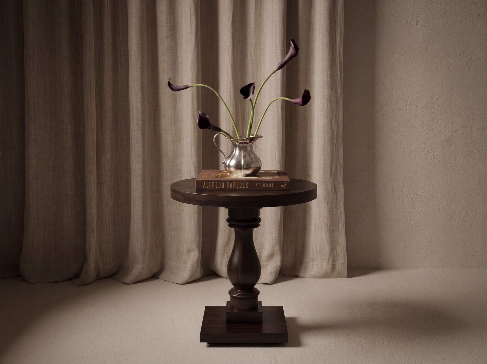 Vivien Side Table - Harvest Wheat on Alder
