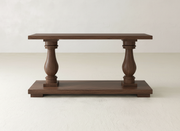 Vivien Sofa Table - Almond on Oak