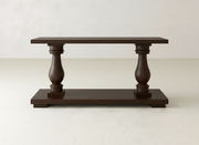 Vivien Sofa Table - Sable on Oak